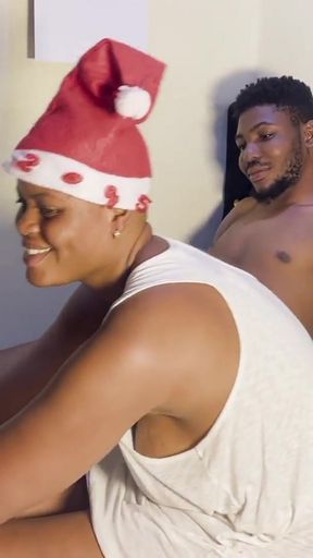 Threesome on Xmas eve   Clip 1