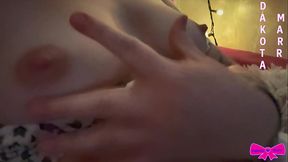 Boobs Tits Close Up Nipples GFE Girlfriend Experience Dakota Marr Chubby Brunette