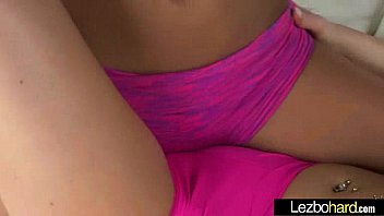 Lovely Cute Girls (Stacey Levine &amp_ Amara Romani) In Lesbian Sex Tape Action video-26