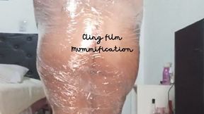 Cling film Mummification