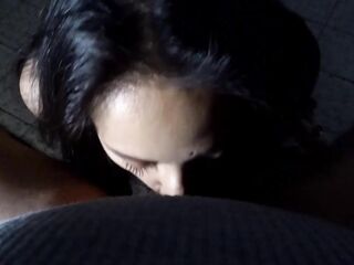 RAW amateur gf deepthroat training PART 1