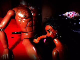 Black and hot and sweaty sex (Stop Motion)