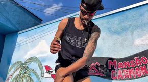 A Beautiful Day for a Cigarette, Sunbathing, and Moisturizing the Skin...