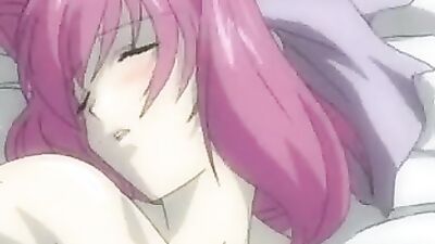 Watch this anime couple get wild in a yaoi session in the moonlight