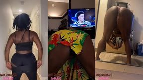 darkchocolatebarbie ass shaking compilation 7