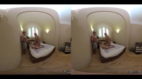 Miss Jackson Behind The Scenes VR � Playboy Playmate Cums Nonstop In Double Vaginal Taboo Threesome