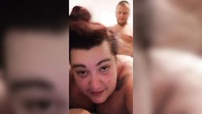 Hefty-Bodied Ex-Wife Gets Her Ass Fucked and Twat Creampied