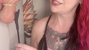 Sadistic BBW Goddess Skylar Bird CBT Instruction