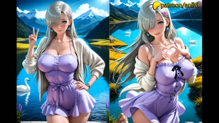 Elizabeth Liones in Hot Seduction on the Edge of Passion