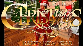 Naughty 3D Santa Girl Flashes Busty Curves in Festive Holiday Cheer