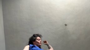 red sandals stomping on you aV