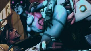 Full Bodied - Overwatch: Cyberpunk Edition (PMV/HMV/SFM/BLENDER/3D)