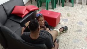 Seductive Latina with big boobs gives me the best blowjobs