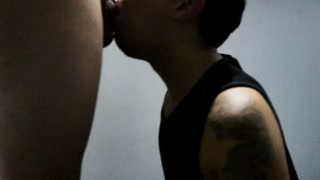 MY NEIGHBOR'S SON CAME KNOCKING ON MY DOOR BECAUSE HE WANTED ME TO FUCK HIM