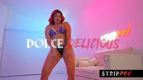 StripPOV: Sexy Latina Stripper Goes Too Far with her Lapdance