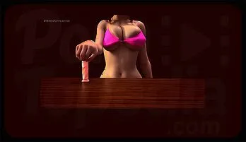 3D POV POV Busty Chick Solo Pink Bikini JOI Breast Expansion with Sound 4K 198 Views