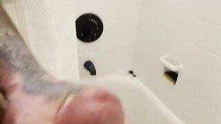 Raw big cock anal milking: the best way to start a shower