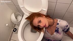 Todays Toilet Pissing Fetish Pov