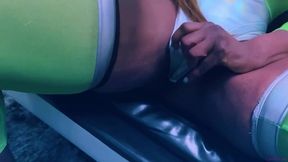 hottest intergalactic lesbian fivesome candace von, jordyn falls, lyric sky, mz. dani, and yum the boss