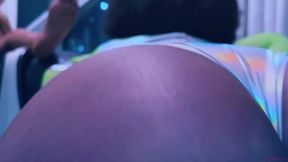 hottest intergalactic lesbian fivesome candace von, jordyn falls, lyric sky, mz. dani, and yum the boss