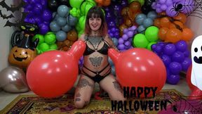 Ella Sensual Halloween Looner Session - 4K