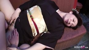 Jav Mature And Teen In Rough Ffm Threesome With Stranger Client