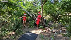 Sexy lady Dee gives a foot massage to Marco Bull before fucking