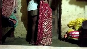 Young Indian Couple Kissing