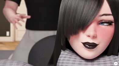 Thick Goth Mommy Choked N 3D Mansion Gangbang Cartoon