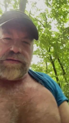 Jerking off in the Forest