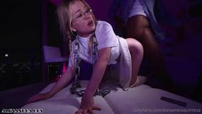 She is taught a black history lesson