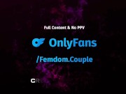 Locktober - Cage 8: Chastity Slave is begging for a BBC Pegging while locked in flat cage