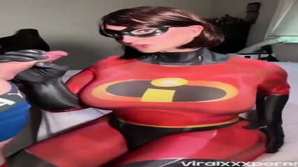 Brynnwoods Elastigirl Sucking Huge Dick and Doggy Fuck