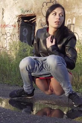 Skipping To Pee by Got 2 Pee where girls come to piss