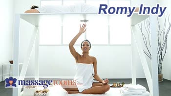 Sensual Surprise: Romy Indy's Expert Massage Ends in Devouring Desires