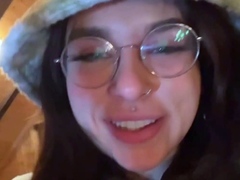 Pale amateur teen brunette Lynn Love