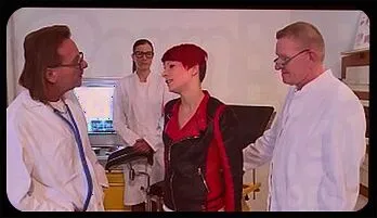 Intense German Gynecologist Examination Classic video