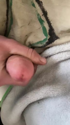 Masterbating my huge dick