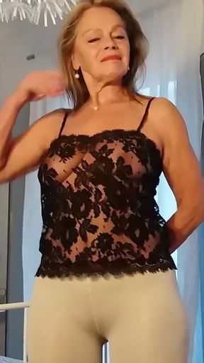 Granny Has Incredible Legs!