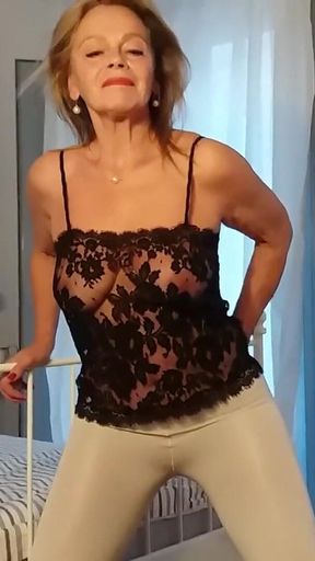 Granny Has Incredible Legs!