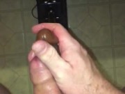 Frotting with his Hismith Sex Machine