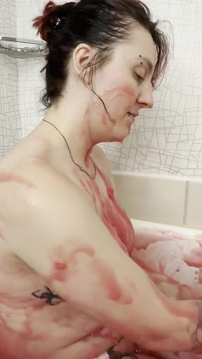 Vibrations in Slime
