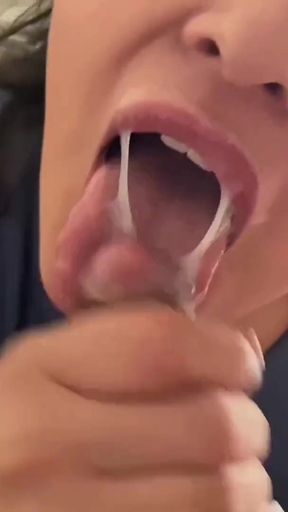 Memorable moment from &quot;My boyfriend&#039;s cumshot in my mouth&quot;