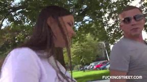 busty brunette fucked hard