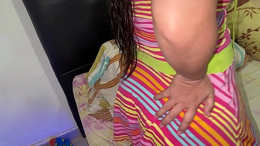 Mother-in-law cleans room and says she needs to be fucked