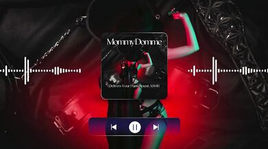 Goth Mommy ASMR Punishes Disappointing Boy with Femdom Discipline