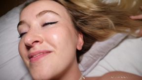 intense sextape with cute blonde on vacation