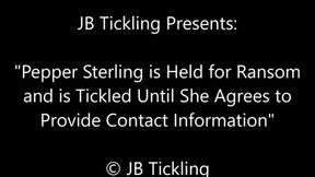 Pepper Sterling Tickled When the Ransom Doesn't Come - WMV