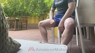 Beefy Dad Thought He Was Home Alone