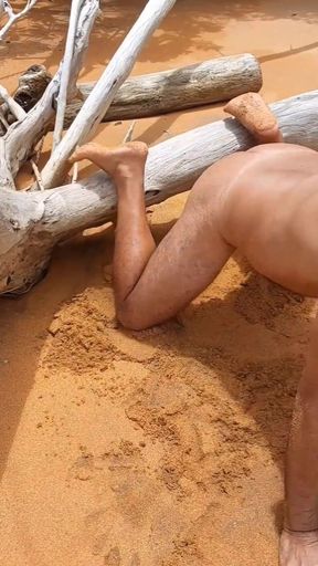 Ladysilva Naked on the Beach Who Will Put It Nice in My Hot Ass with a Sexy Tan Line